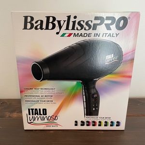 BaByliss Pro Italo Luminoso Hair Dryer